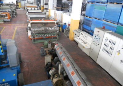 Omam second hand line width 2000 mm for PP corrugated sheet extrusion