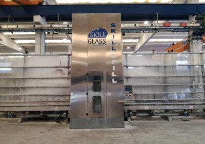 Vertical grinding and arrissing center SKILL SFILL 6000x3210