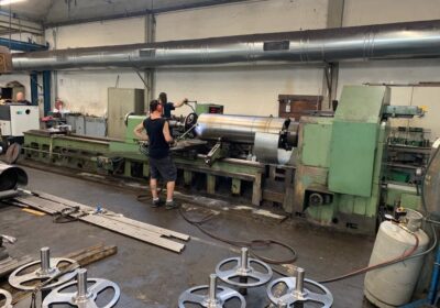 Conventional horizontal lathe brand TACCHI