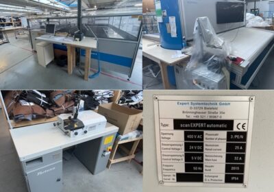 Leather cutting machine